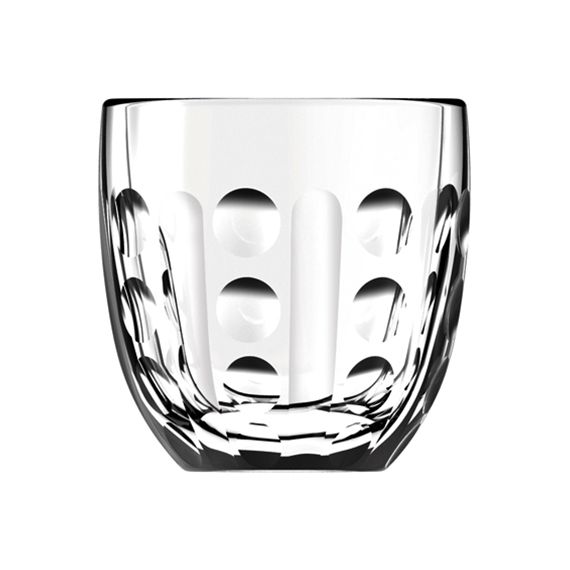 Набор из 6-ти стаканов для эспрессо 100 мл, h 6,3 см, d 6,2 см, серия TROQUET GEOMETRIQUE, La Rochere